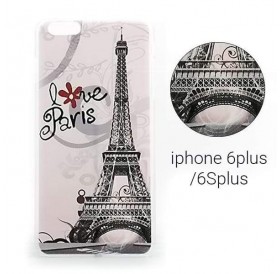 Backcase θήκη με σχέδιο "Love Paris" για iPhone 6 Plus/6S Plus - 2268 GL-24381