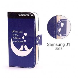 Αναδιπλούμενη θήκη με μοτίβο "Dark Night" για Samsung J1(2015) - 6211 GL-24483