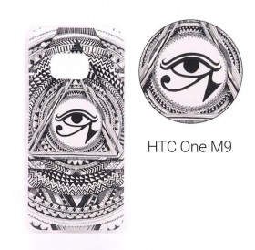 Backcase θήκη σε σχέδιο "Tribal Eye" για HTC One M9 - 0009 GL-24631
