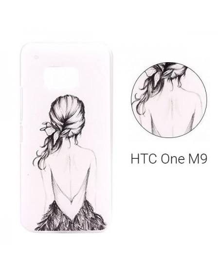 Backcase θήκη με σχέδιο για HTC One M9 - 7615 GL-24637