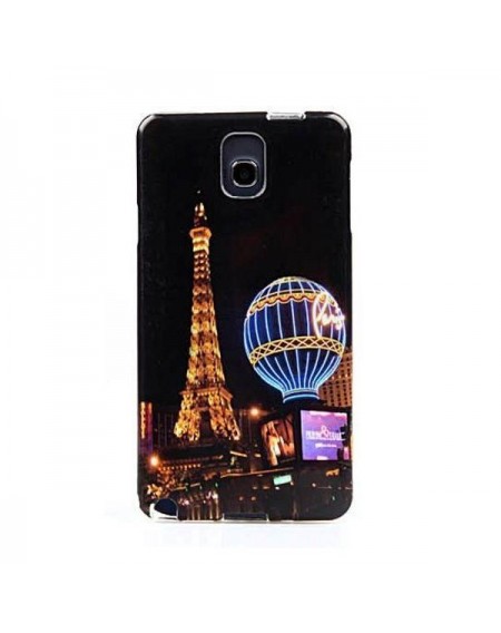 Backcase θήκη σιλικόνης με σχέδιο "The Eiffel Tower" για Samsung Note 3 - 2391 GL-24650