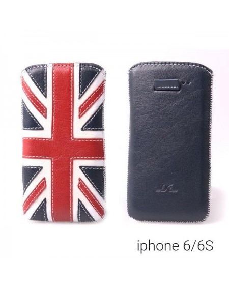 Θήκη από δερματίνη με ανάγλυφο σχέδιo "Britain Flag" για Samsung Galaxy S3 - 2722 GL-24684