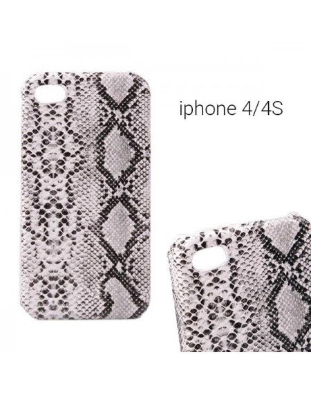 Backcase θήκη με ανάγλυφο μοτίβο "Skin Snake" για iPhone 4/4S - 1982 GL-24823