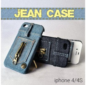 Back case θήκη σε στυλ ξεβαμμένου Jean για iPhone 4/4S - Jean Back Case for iPhone 4/4S GL-3381