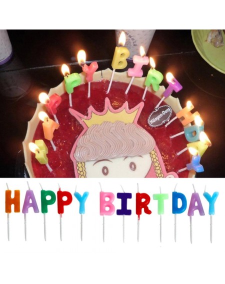 Κεράκια γενεθλίων "Happy birthday" με βάση GL-52145