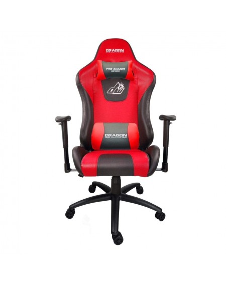 DragonWar GC-004 PRO καρέκλα γραφείου gaming Μάυρη/Κόκκινη GL-55304