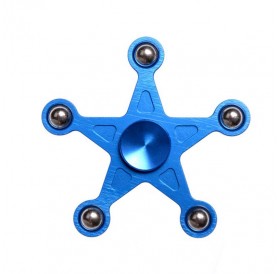 Αγχολυτικό παιχνίδι Fidget Spinner Pentagonal Star 4 minutes - Blue GL-50950
