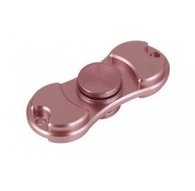 Αγχολυτικό παιχνίδι Fidget Spinner Aluminium Two Leaves 4 minutes - Pink GL-50665
