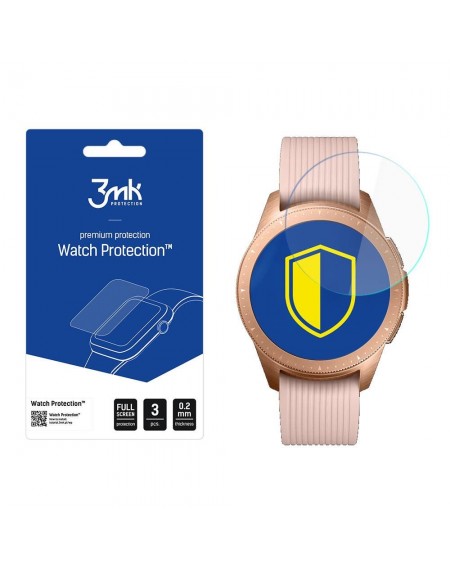 Samsung Galaxy Watch 42mm - 3mk Watch Protection™ v. FlexibleGlass Lite