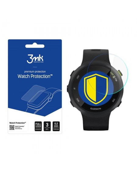 Garmin Forerunner 45 - 3mk Watch Protection™ v. FlexibleGlass Lite