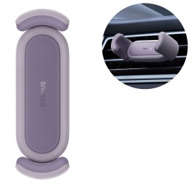 Baseus Steel Cannon 2 smartphone holder for the ventilation grille purple (SUGP000005)
