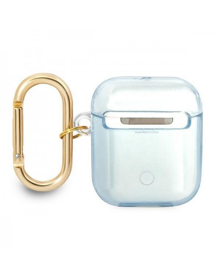 Guess  GUA2HHTSB AirPods cover niebieski/blue Strap Collection