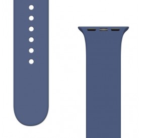 Silicone Strap APS Silicone Watch Band 8/7/6/5/4/3/2 / SE (41/40 / 38mm) Strap Watchband Blue