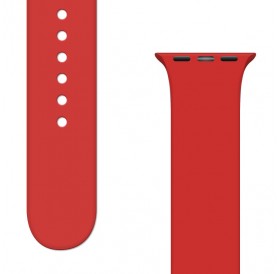 Silicone Strap APS Silicone Watch Band Ultra / 8/7/6/5/4/3/2 / SE (45/44 / 42mm) Strap Watchband Red