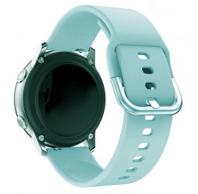 Silicone Strap TYS smart watch band universal 20mm turquoise