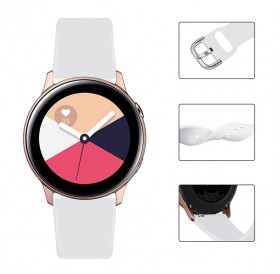 Silicone Strap TYS smart watch band universal 20mm pink