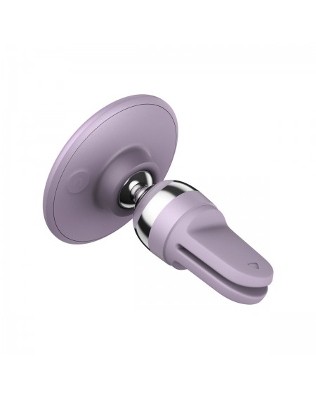 Baseus C01 Magnetic car holder for smartphone on the ventilation grille purple (SUCC000105)
