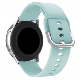 Silicone Strap TYS smart watch band universal 22mm turquoise