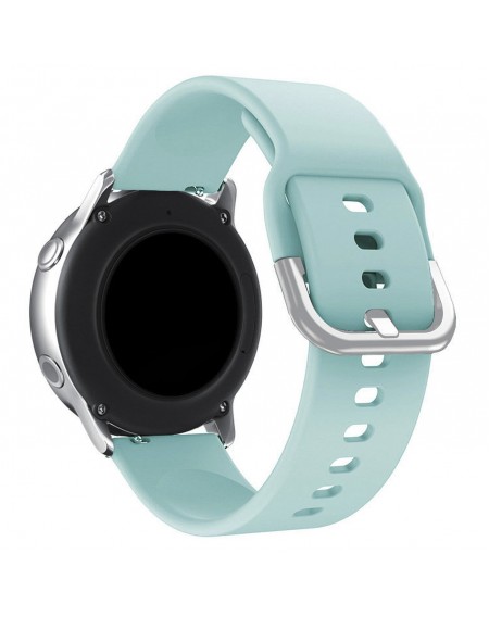 Silicone Strap TYS smart watch band universal 22mm turquoise