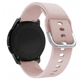 Silicone Strap TYS smart watch band universal 22mm pink