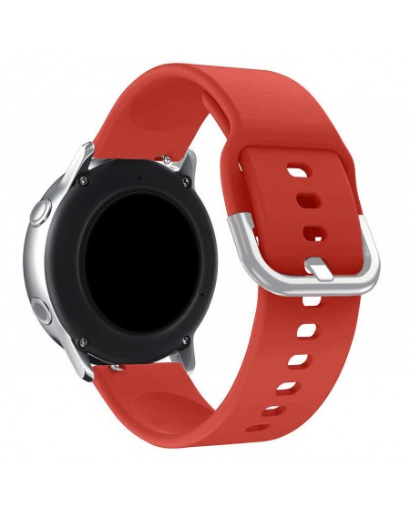 Silicone Strap TYS smart watch band universal 22mm red