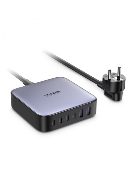 Ugreen 200W PPS multi-port charger 4 x USB Type C / 2 x USB-A gray (CD271)