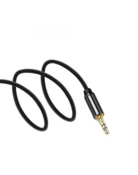 Wozinsky AUX cable angled (male-male) mini jack cable 2 m black