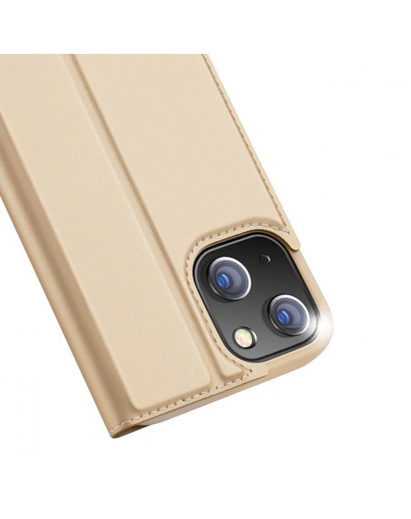 Dux Ducis Skin Pro Holster Cover Flip iPhone 14 gold