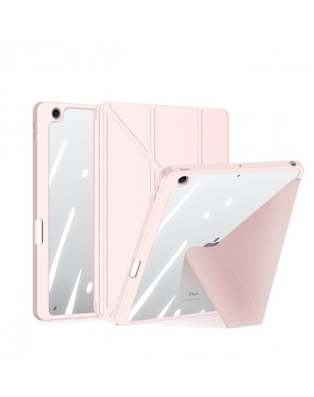 Dux Ducis Magi case for iPad 10.2 &#39;&#39; 2021/2020/2019 smart cover with stand and storage for Apple Pencil pink