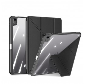 Dux Ducis Magi case for iPad Air (5th generation) / (4th generation) smart cover with stand and storage for Apple Pencil black