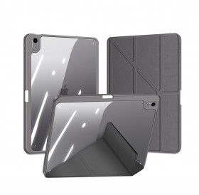 Dux Ducis Magi case for iPad Air (5th generation) / (4th generation) smart cover with stand and storage for Apple Pencil gray