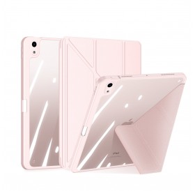 Dux Ducis Magi case for iPad Air (5th generation) / (4th generation) smart cover with stand and storage for Apple Pencil pink