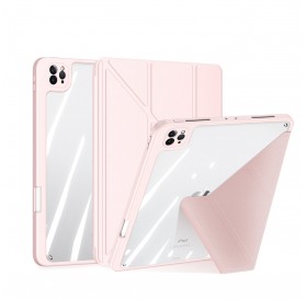 Dux Ducis Magi case for iPad Pro 11 &#39;&#39; 2021/2020/2018 / iPad Air (4th generation) smart cover with stand and Apple Pencil storage pink