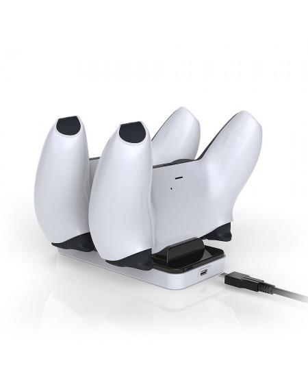 Dobe charging station for white PS5 controllers (TP5-0505)