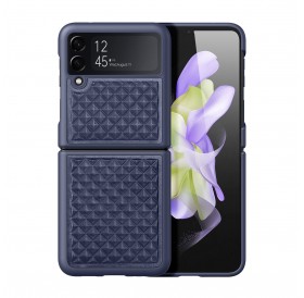 Dux Ducis Venice case for Samsung Galaxy Z Flip 4 leather case blue