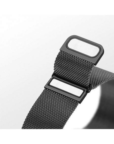 Dux Ducis Magnetic Strap strap for Samsung Galaxy Watch / Huawei Watch / Honor Watch / Xiaomi Watch (22mm band) magnetic band black (Milanese Version)