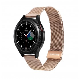 Dux Ducis Magnetic Strap Strap for Samsung Galaxy Watch / Huawei Watch / Honor Watch / Xiaomi Watch (22mm Band) Magnetic Band Gold (Milanese Version)