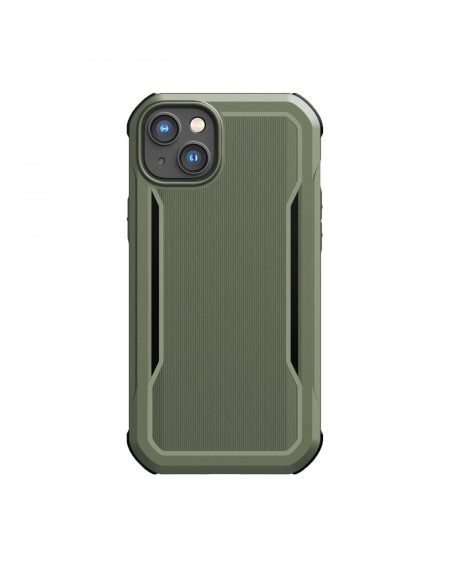 Raptic X-Doria Fort Case iPhone 14 with MagSafe armored cover green
