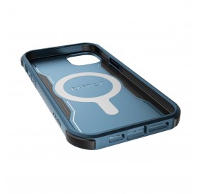 Raptic X-Doria Fort Case iPhone 14 with MagSafe armored blue cover