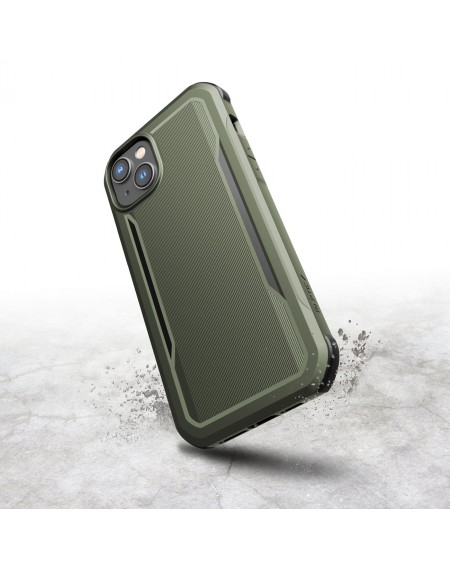 Raptic X-Doria Fort Case iPhone 14 Plus with MagSafe armored cover green
