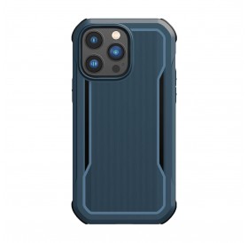Raptic X-Doria Fort Case iPhone 14 Pro Max with MagSafe armored blue cover