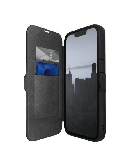 Raptic X-Doria Urban Folio Case iPhone 14 Flip Cover black
