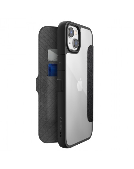 Raptic X-Doria Urban Folio Case iPhone 14 Plus flip cover black