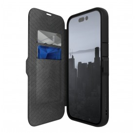 Raptic X-Doria Urban Folio Case iPhone 14 Pro Flip cover black