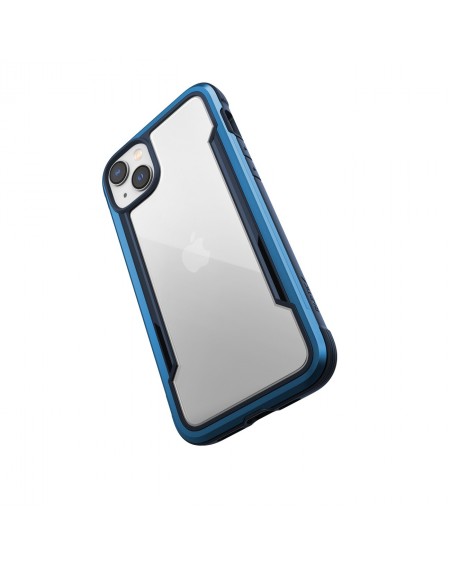 Raptic X-Doria Shield Case iPhone 14 armored cover blue