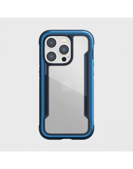 Raptic X-Doria Shield Case iPhone 14 Pro armored cover blue
