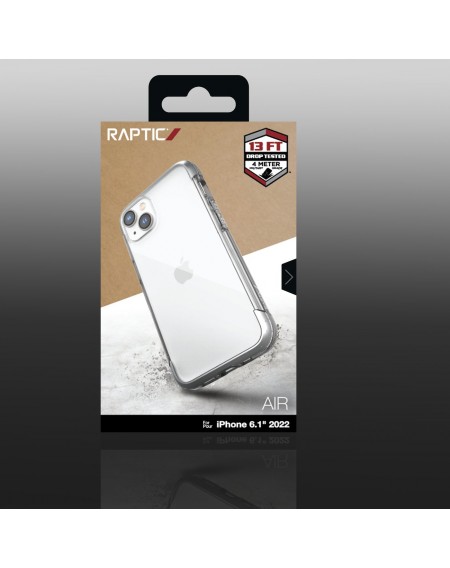 Raptic X-Doria Air Case iPhone 14 armored cover silver