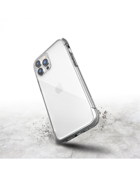 Raptic X-Doria Air Case for iPhone 14 Pro armored cover silver