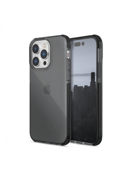 Raptic X-Doria Clear Case iPhone 14 Pro armored cover gray