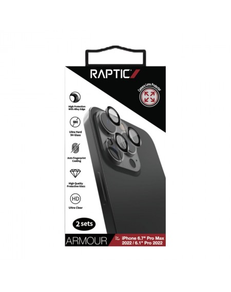 Raptic X-Doria Armor Camera Glass iPhone 14 Pro Max tempered glass for the rear camera
